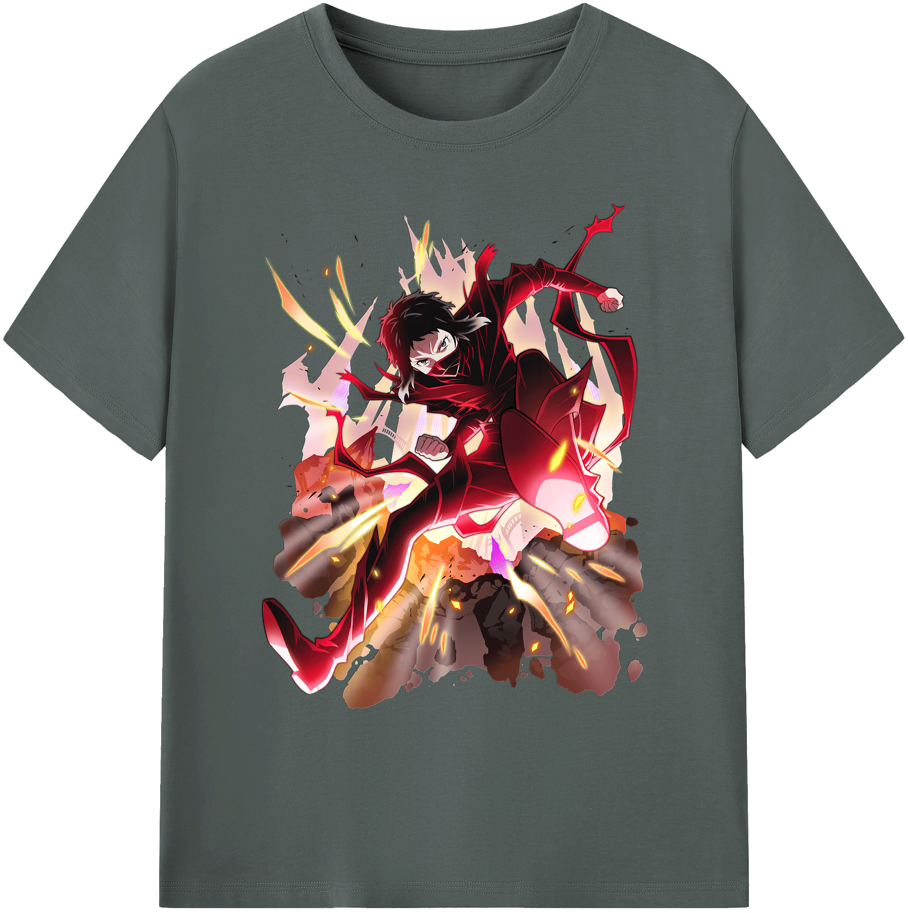 （画像用） 文豪ストレイドッグス Bungo Stray Dogs 綿100％ メンズ半袖Tシャツ｜肌触りやわらか＆通気性